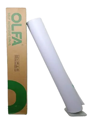 OLFA Outdoor Matte Vinyl Eco Solvent White Back Sticker