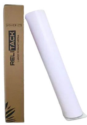RELITACK Matte Vinyl Eco Solvent Grey Back Sticker