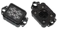 E3336-1 Black Net Cap Top 2 Holes